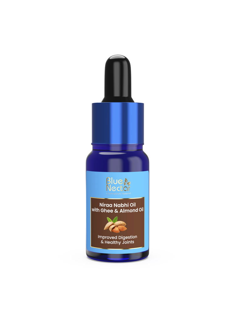 Blue Nectar Nabhi Oil With Pure Ghee & Almond Oil