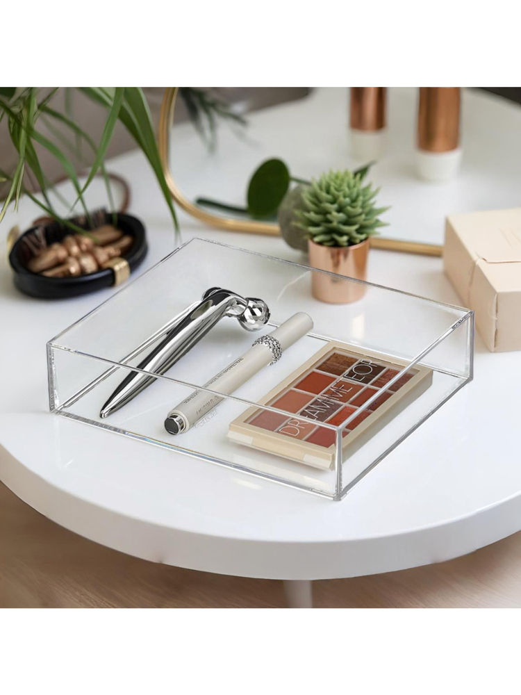 STOR Clear Acrylic Stackable Make Up Organiser-image-18