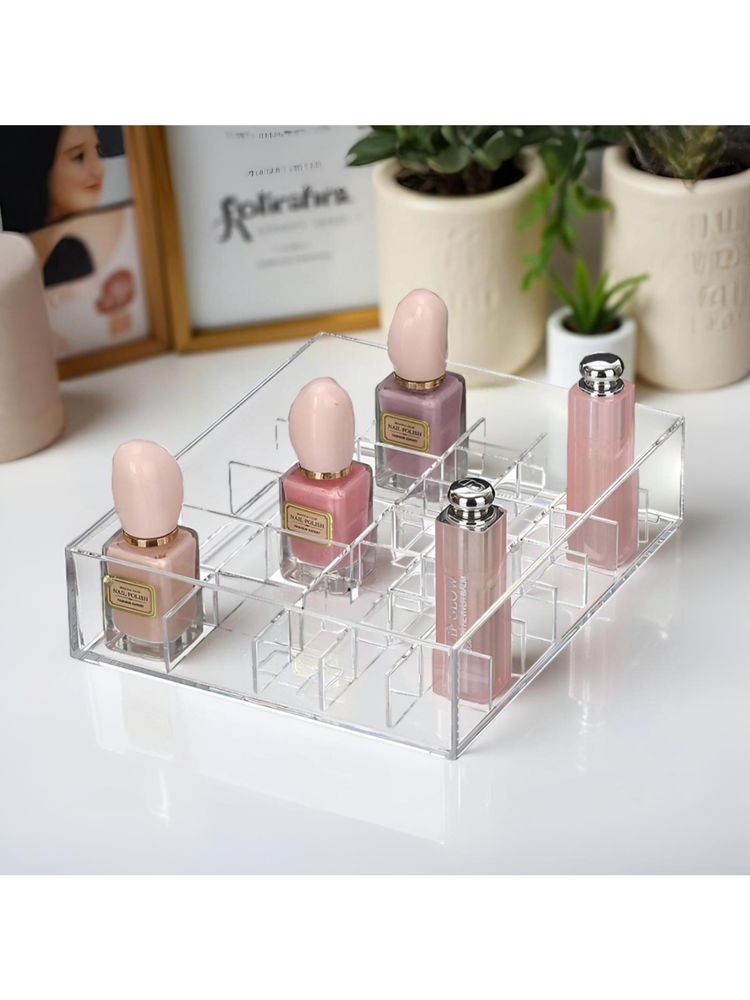 STOR Clear Acrylic Stackable Make Up Organiser-image-21