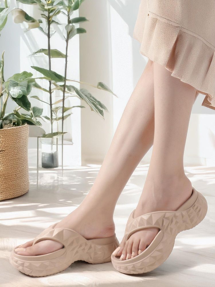 Carlton London Womens Beige Superior Elevated Comfort Sandals-picture-27
