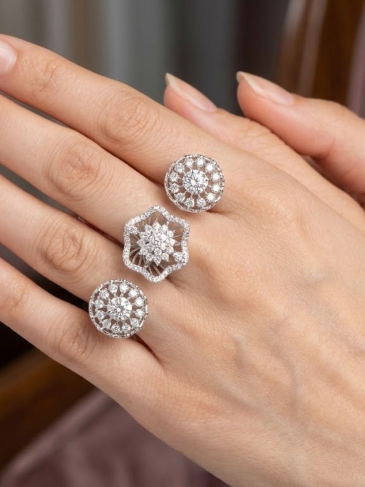 Nuyug Floral Bloom Diamond Ring-picture-39