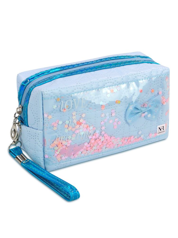 NFI Essentials Makeup Cosmetic Pouch Jewellery Pouch Travel Organizer for Women (M)-image-12
