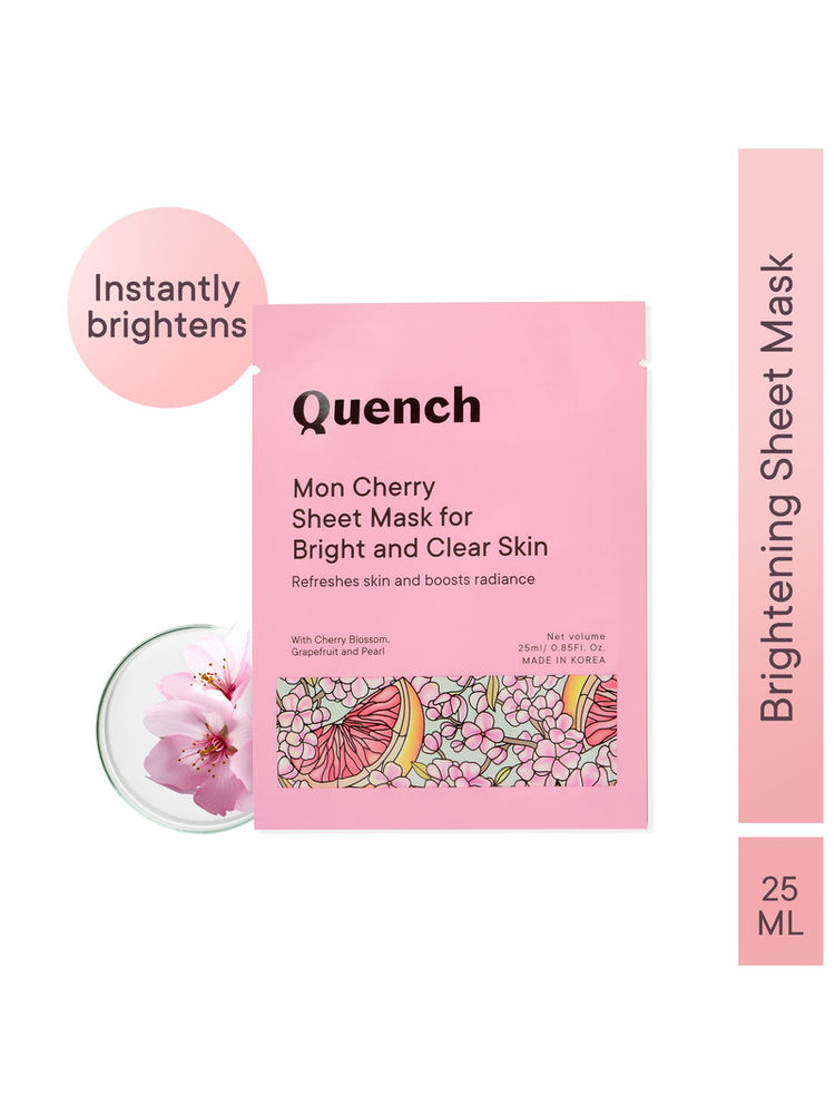 Quench Brightening Sheet Mask with Cherry Blossom-picture-24
