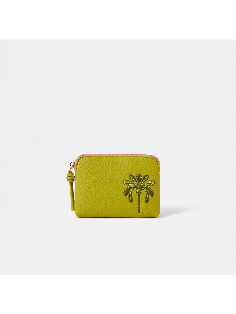 Accessorize London Women Green Embroidered Palm Wallet-picture-14