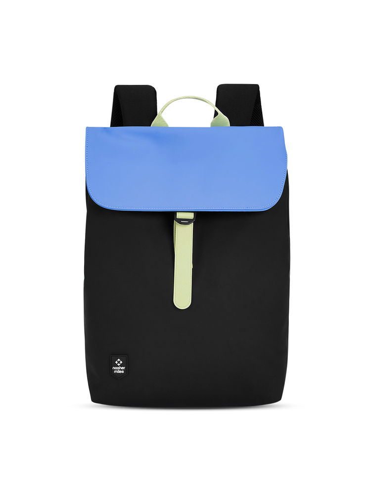Nasher Miles Unisex Soho Black Top-Open Backpack 25L-picture-22