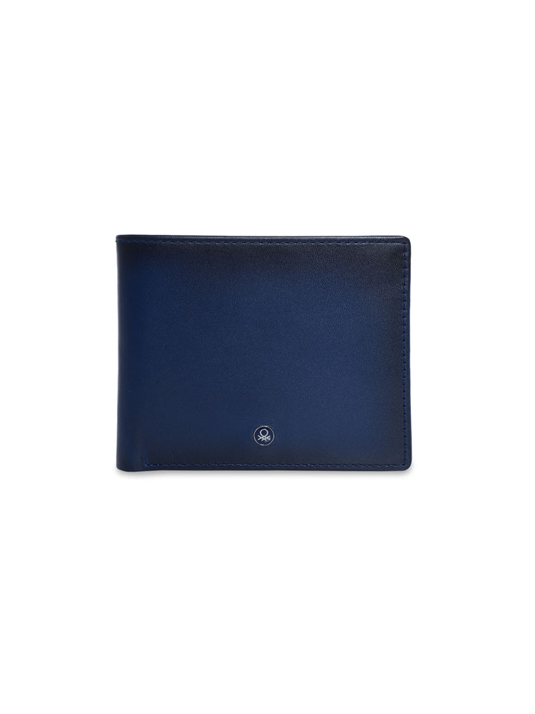 united colors of benetton fashion United Colors of Benetton Men Sligo Navy Blue Bi-Fold Leather Wallet-picture-22