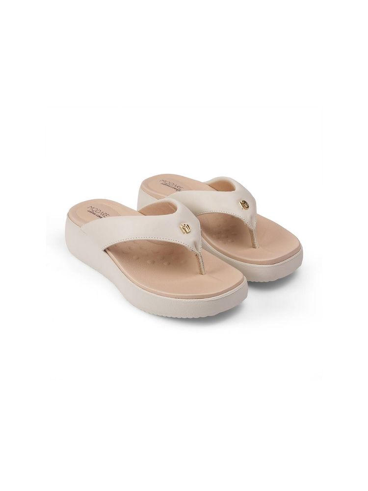 MODARE Off White Sandals for Women-picture-14