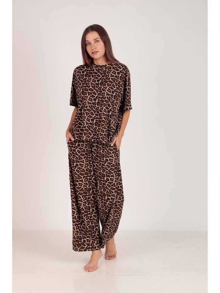 Masha Cheetah Oversized Nightsuit
