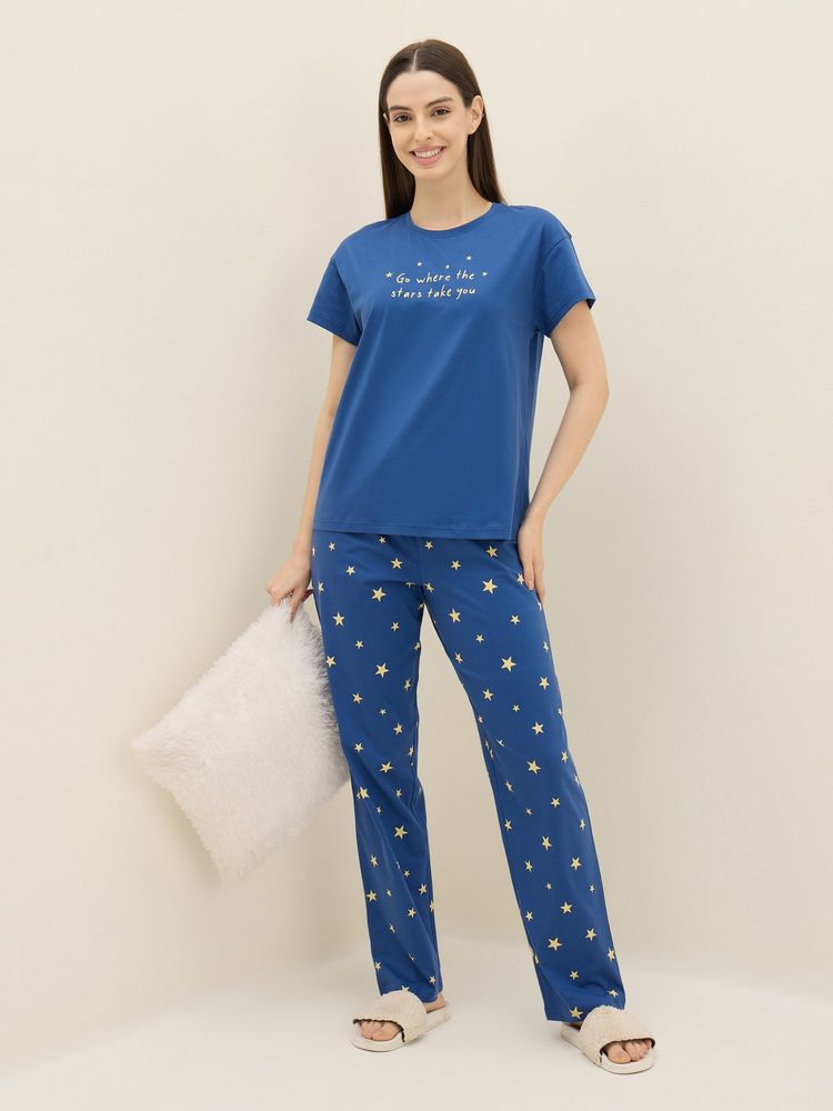 Sweet Dreams Womens Solid Nightsuit-picture-22