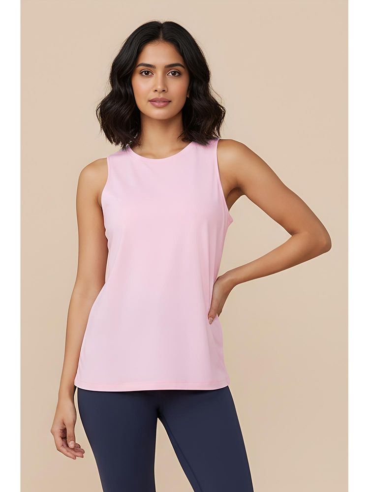 Zivame Zelocity Quick Dry Contour Tank Top - Pale Lilac-picture-12