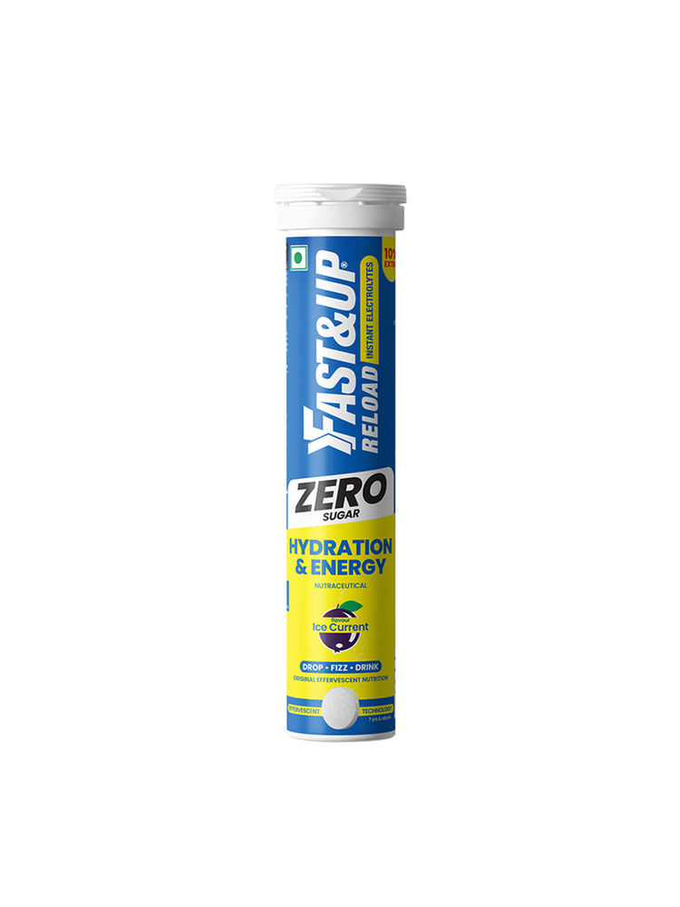Fast&Up Reload Zero Sugar Instant Energy & Hydration Drink Tablets - Ice Current-image-5
