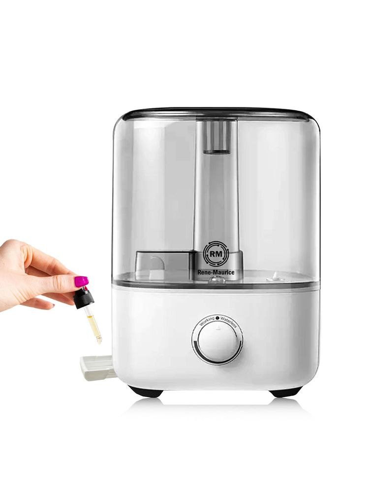 SLEEPSIA Ultrasonic Humidifier Essential Oil Diffuser for Home, Office