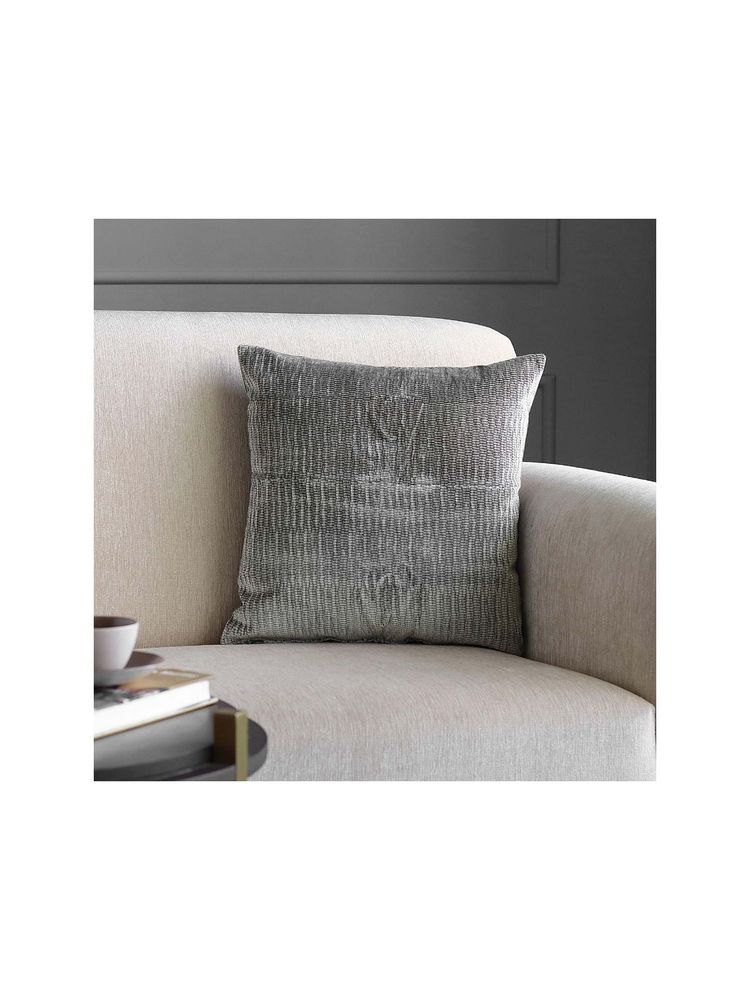 GM Textured Velvet Square Cushion Cover with Zipper (Size: 16x16")-image-38