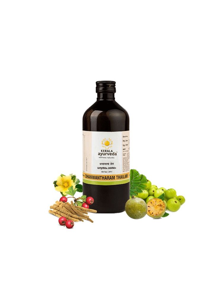 Kerala Ayurveda Dhanwantharam Thailam - Black-picture-48