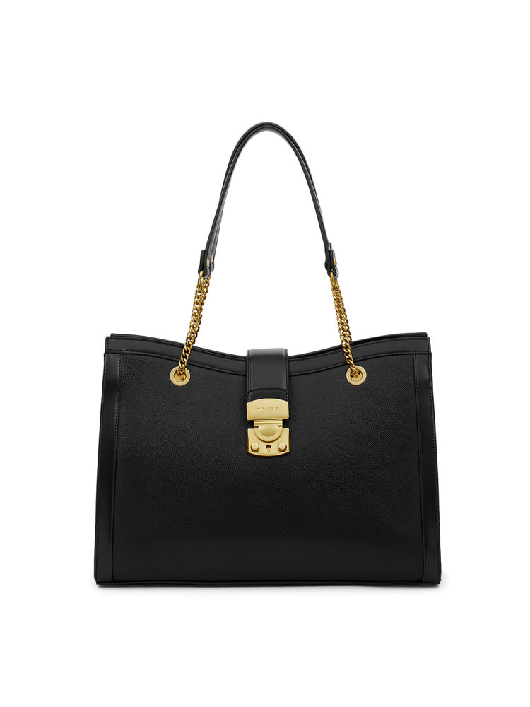 MIRAGGIO Black Selena Tote Bag-picture-38
