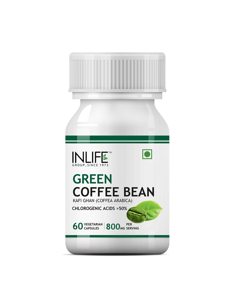 Inlife Green Coffee Beans Extract for Weight Management 800mg Capsules-picture-47