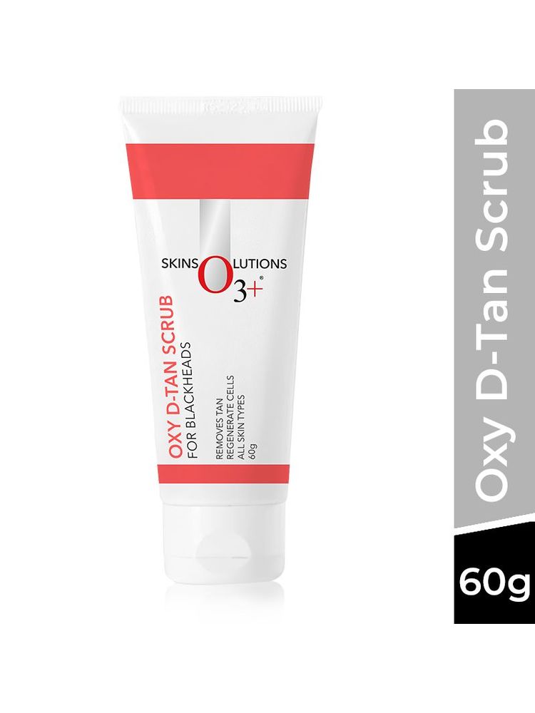 O3+ Dtan Scrub For Blackheads & De Tan