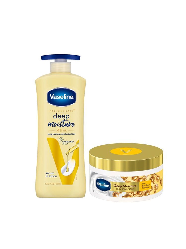 Vaseline Deep Moisture Body Lotion + Butter Combo-image-9