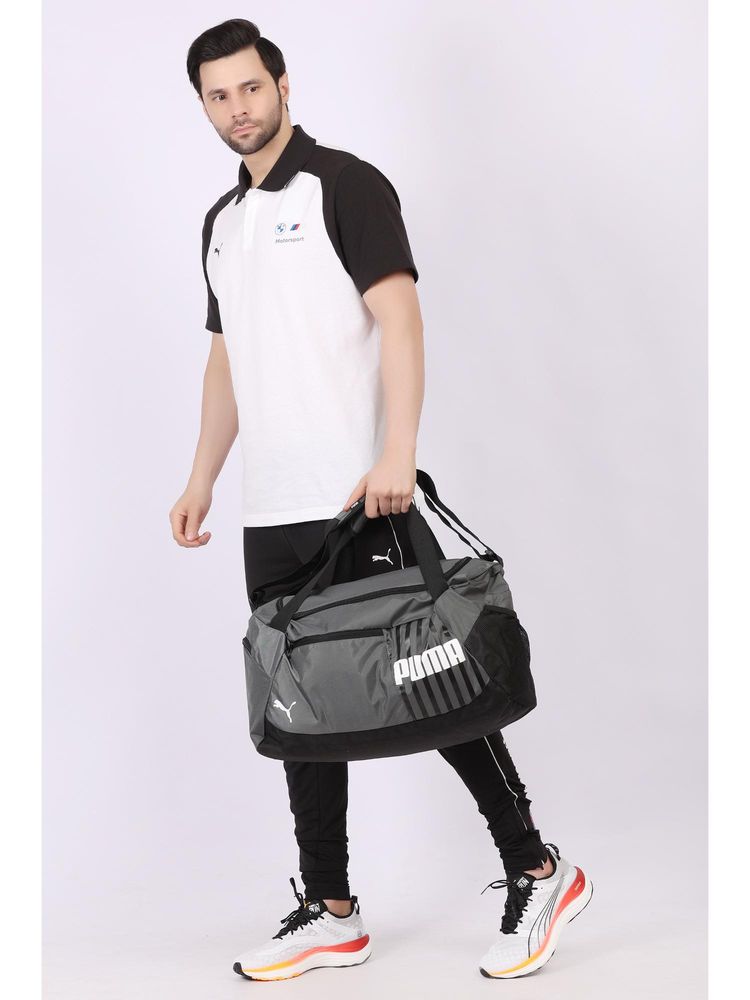 Puma Grey Stripes DUFFLE V2 Bag-picture-15