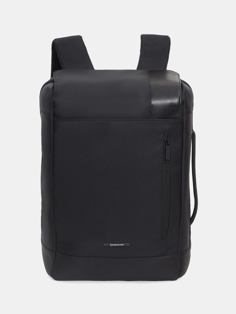 Swiss Military VERTEX 15.6 Laptop Water-Resistant with Anti-Theft and TSA Lock Backpack - Black-image-41