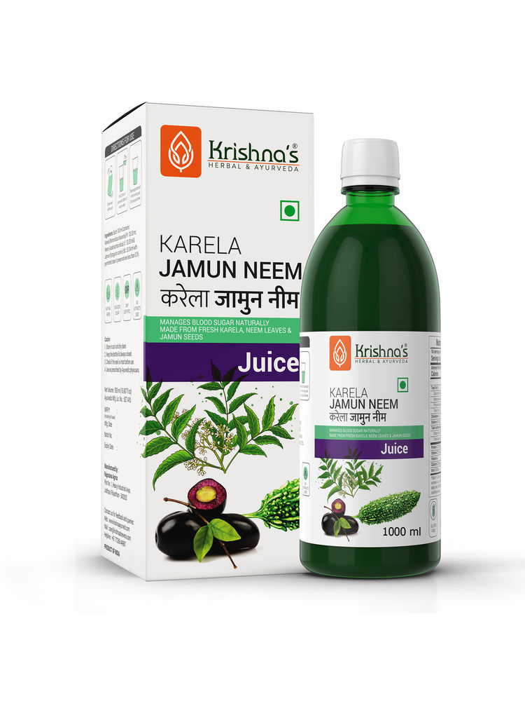 Krishna's Herbal & Ayurveda Karela Jamun Neem Juice-picture-23