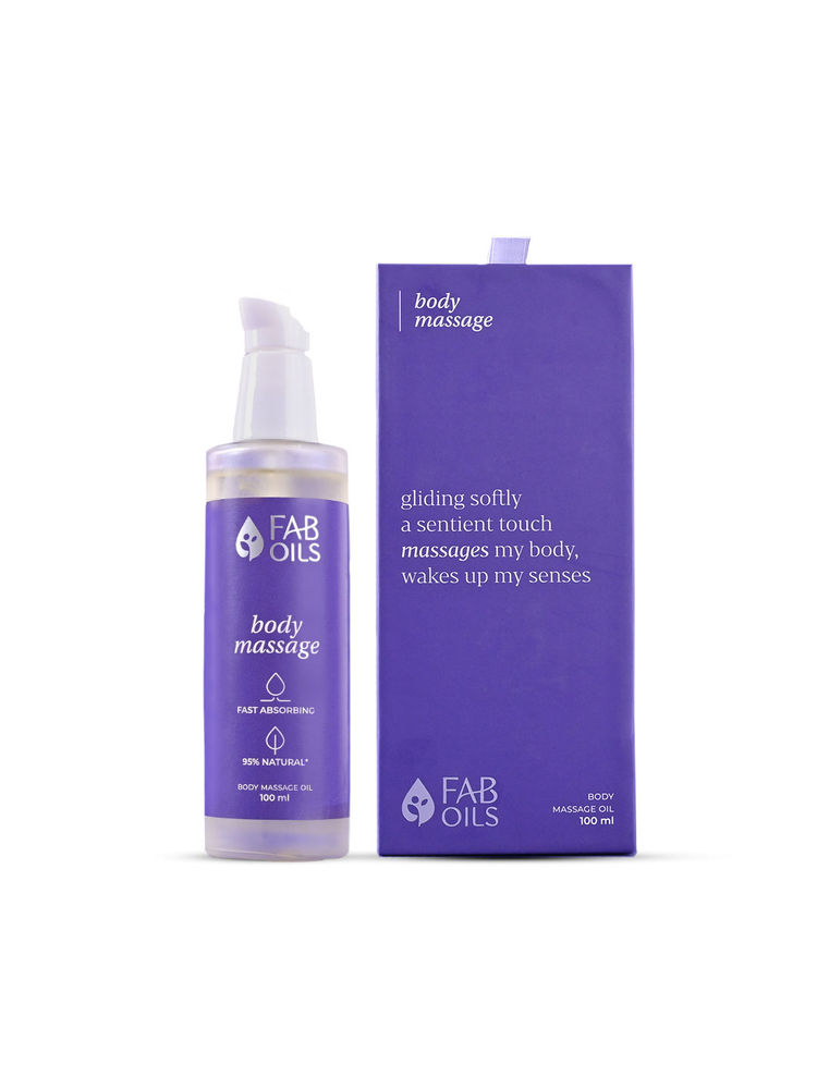 FAB OILS Body Massage Body Oil with Tingflower & Blue Lotus-image-21