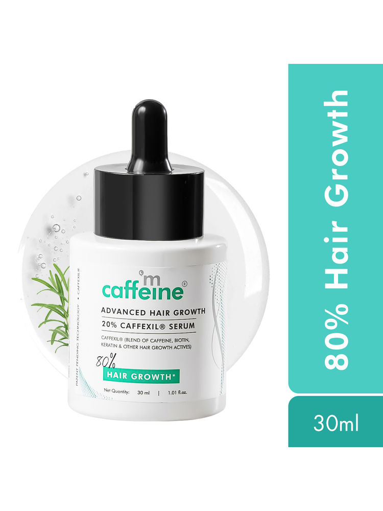 MCaffeine Advanced Hair Growth 20% Caffexil® Hair Serum With Keratin & Rosemary For 80% Hair Growth-picture-21