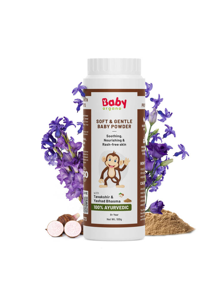 BabyOrgano Natural Talc-Free Baby Powder