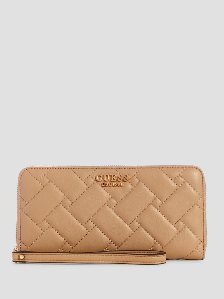 guess fashion Guess Women Beige Pu Solid Wallet-picture-27