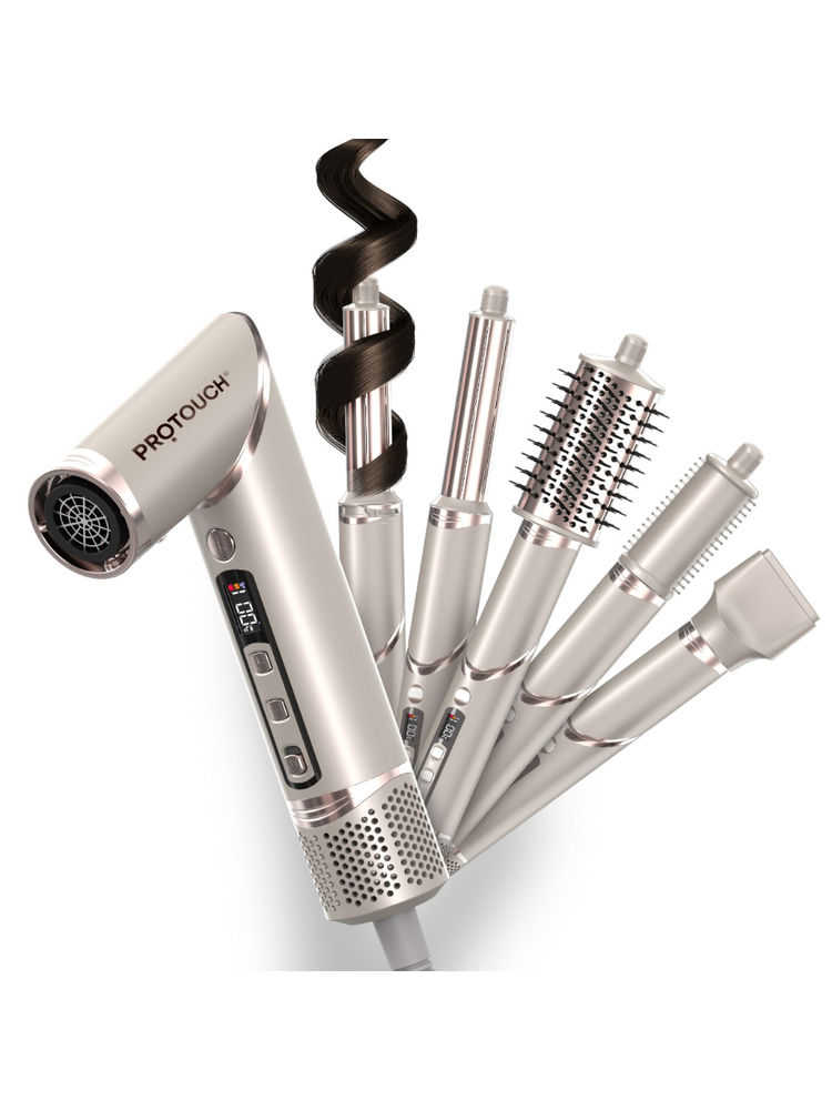 Protouch Airshot All in 1 Hair Multi Styler for Curl, Smooth, Dry, Blow & Volume