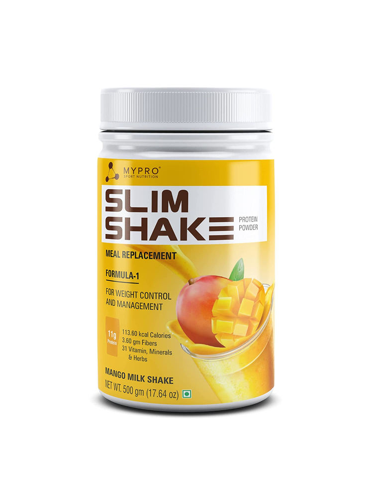 MYPRO SPORT NUTRITION Slim Shake Protein Powder-meal Replacement Shake - Mango-picture-28