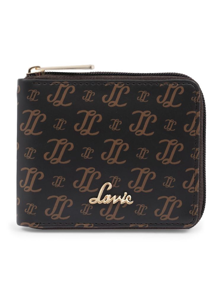 Lavie Women's Sacy Monogram Print Small Zip Around Wallet (S)-picture-23