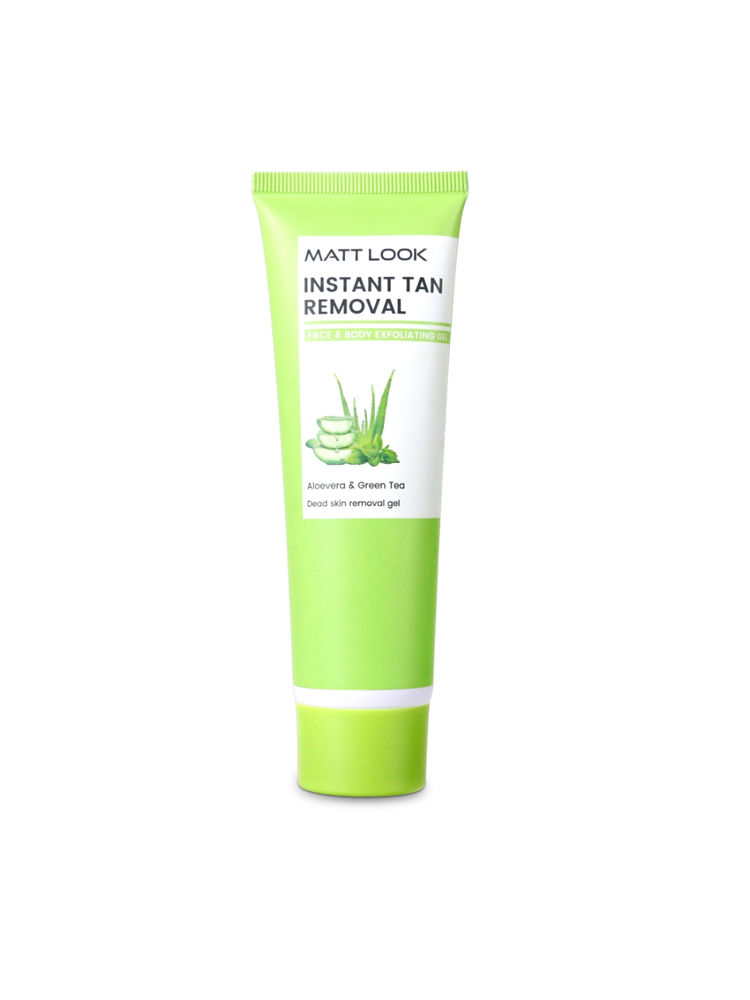 Matt look Instant Tan Removal With Aloevera & Green Tea-image-13