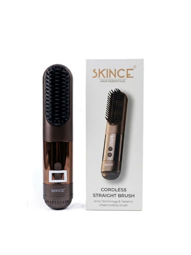 SKINCE Cordless Straight Brush Ionic Technology & Ceramic Glaze Coating Brush-image-19