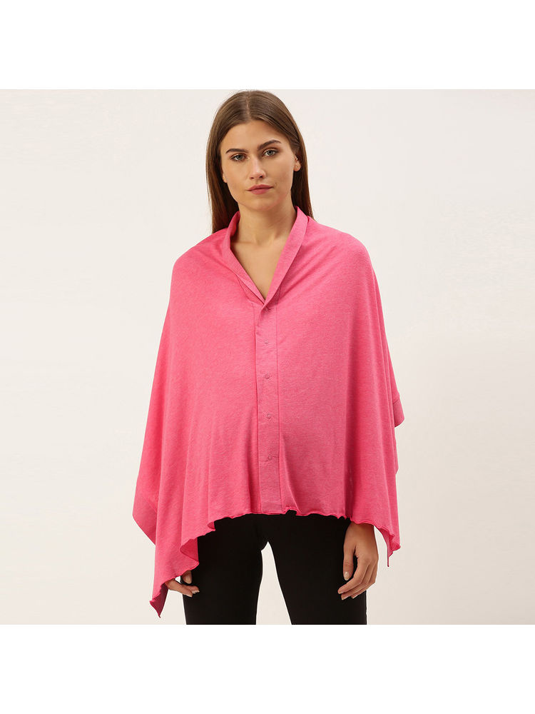 Nejo Feeding/Nursing Maternity Wrapper - Pink (Free Size)-picture-17