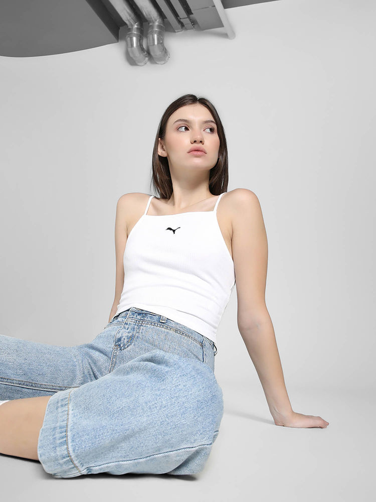 Puma Wardrobe Essentials Womens Ribbed Tank Top-picture-27