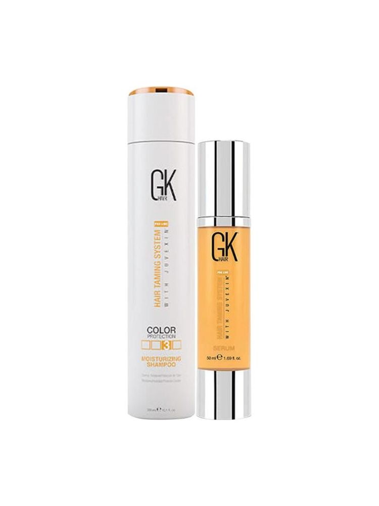 GK Hair Moisturizing Shampoo + Serum, With Intense Nourishment And Softening-image-46
