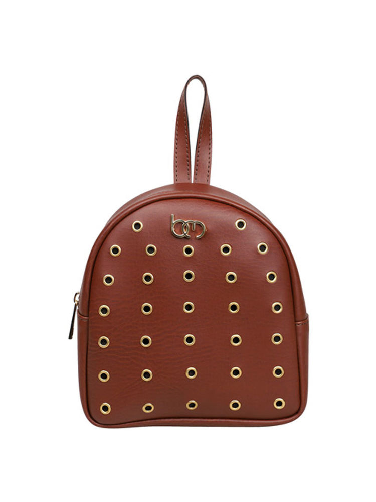 Bagsy Malone Brown Super Trendy Backpack