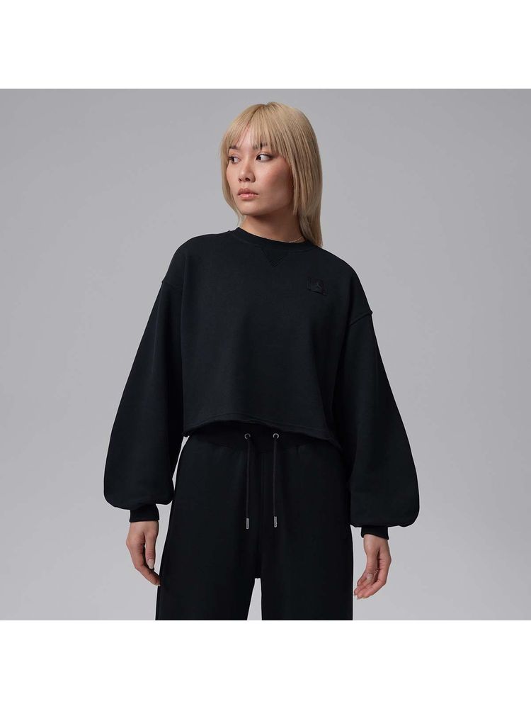 Nike Jordan Flight Fleece Women's Mod-Crop Crew-Neck Sweatshirt-picture-19