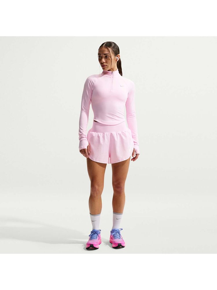 Nike Tempo Flow Swoosh Women's Dri-FIT Mid-Rise Brief-Lined Running Shorts-picture-15