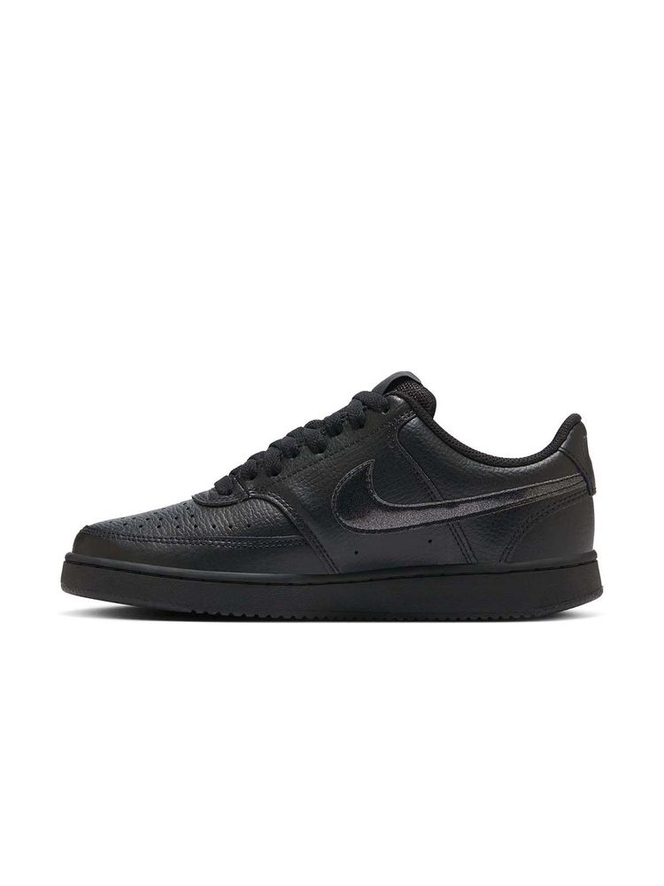 Nike Court Vision Low Women Black Basketball Shoes-picture-19
