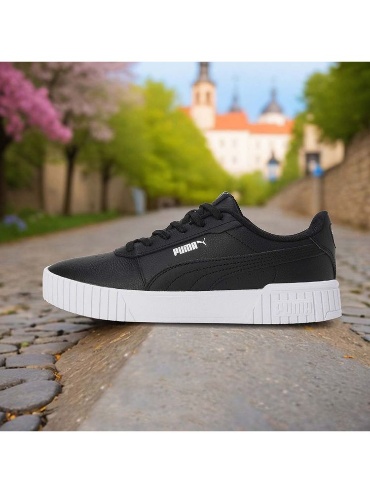 Puma Carina 2.0 Womens Black Sneakers-image-0