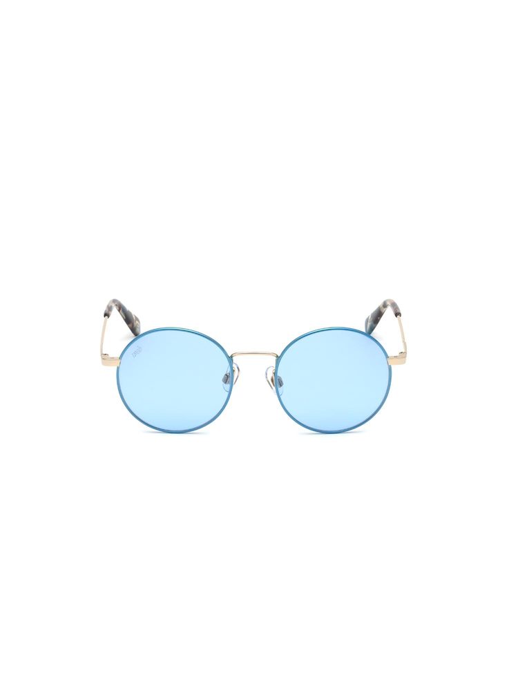 Web Eyewear Blue Metal Full Rim Cat Eye Women Sunglass (49)-image-34