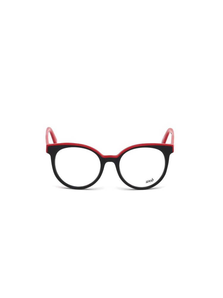 Web Eyewear Black Acetate Full Rim Round Women Frames (49)-image-45