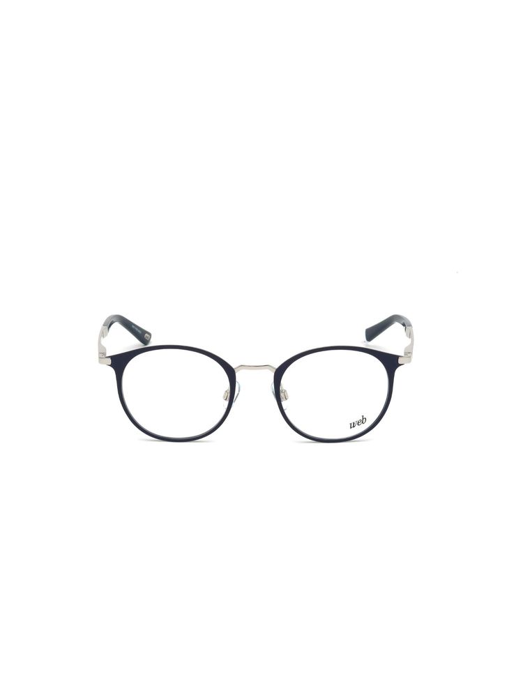 Web Eyewear Silver Metal Full Rim Round Unisex Frames (49)-image-48