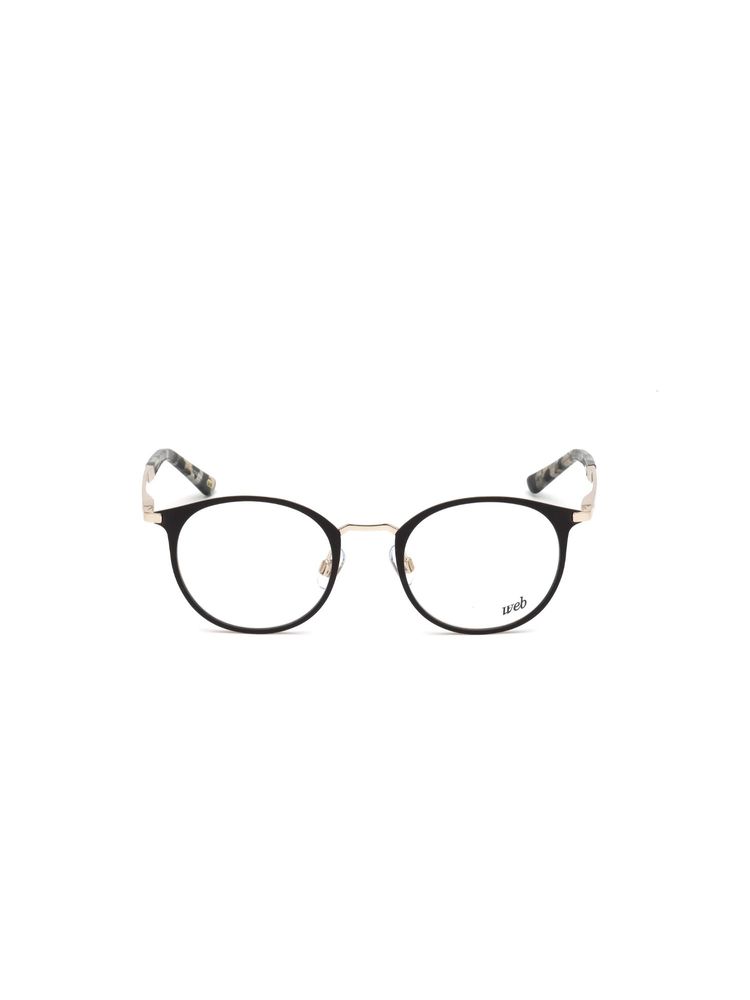 Web Eyewear Rose Gold Metal Full Rim Round Unisex Frames (49)-image-49