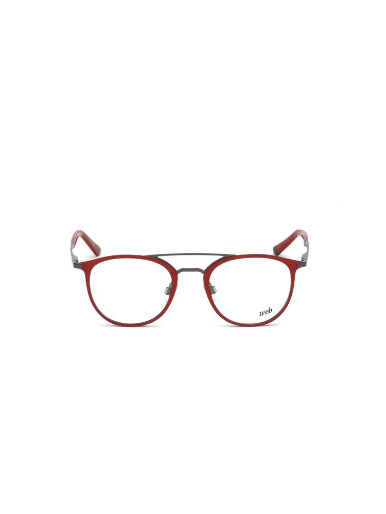 Web Eyewear Red Metal Full Rim Aviator Unisex Frames (50)-picture-14