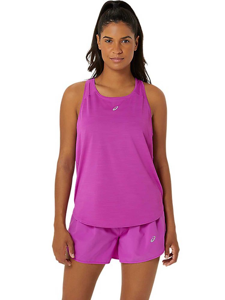 ASICS Purple Solid Polyester Regular Tank Top-picture-21