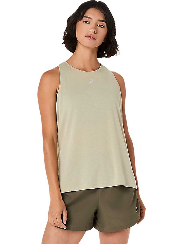 ASICS Green Solid Polyester Regular Tank Top-picture-17