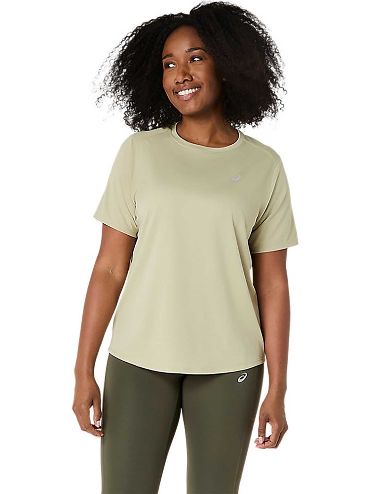 ASICS Green Solid Polyester Regular T-Shirt-picture-21